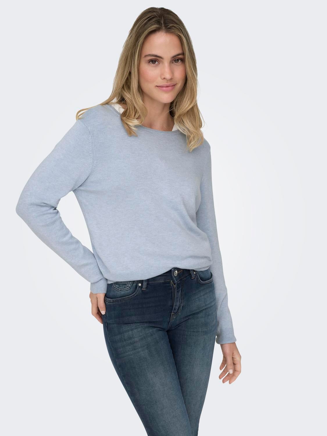 ONLVENICE Strickpullover Kentucky Blue