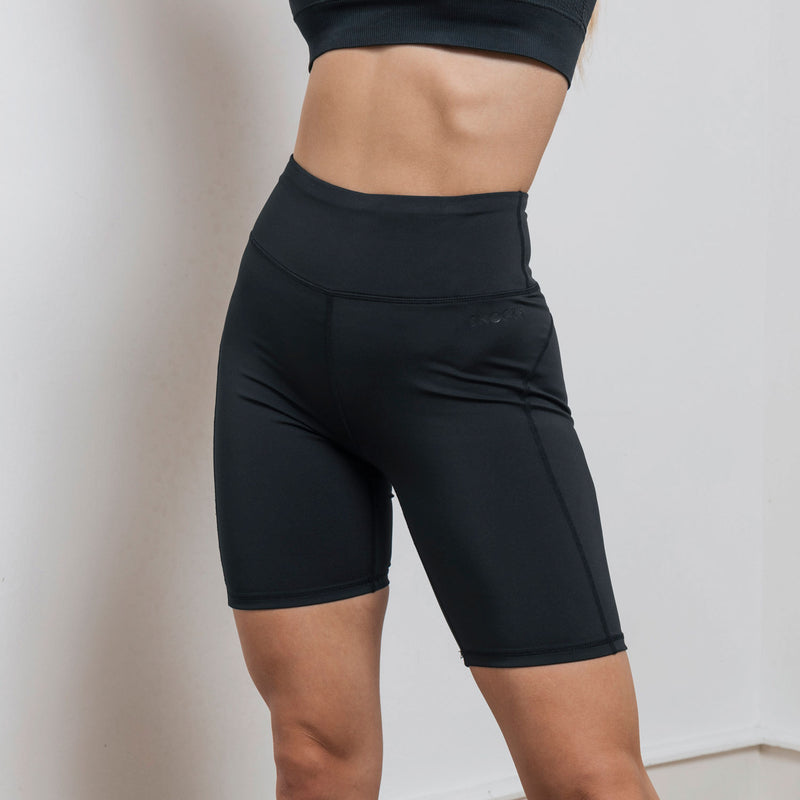 Radlerhose Damen Schwarz