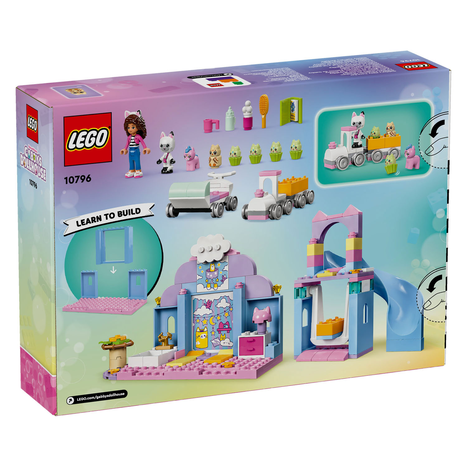 LEGO Gabby's Poppenhuis 10796 Gabby's Kittendagverblijf
