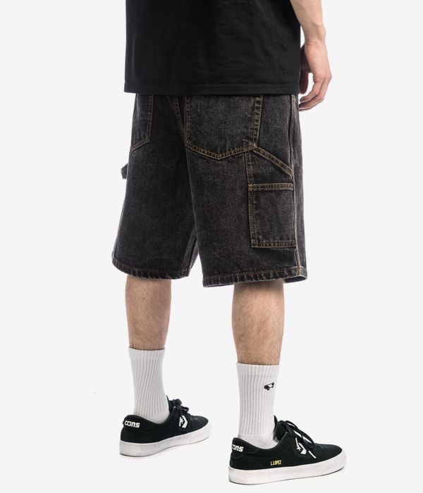 Butter Goods Weathergear Heavy Weight Denim Shorts (gun metal)
