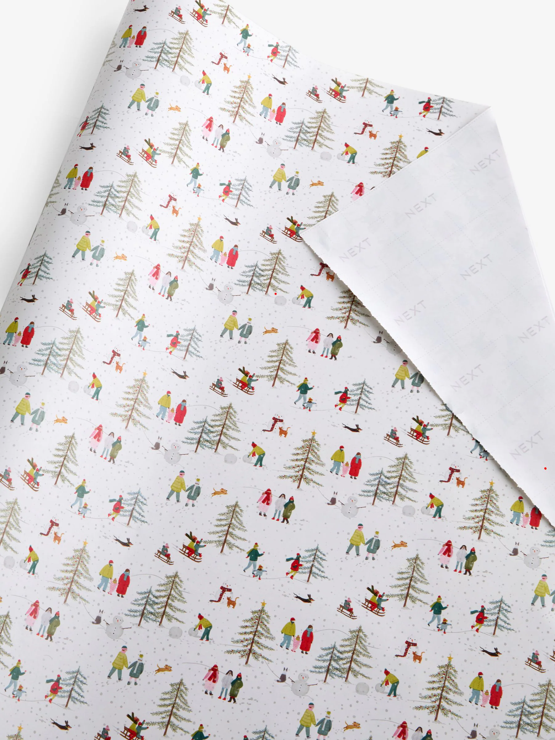 Inpakpapier voor kerstmis