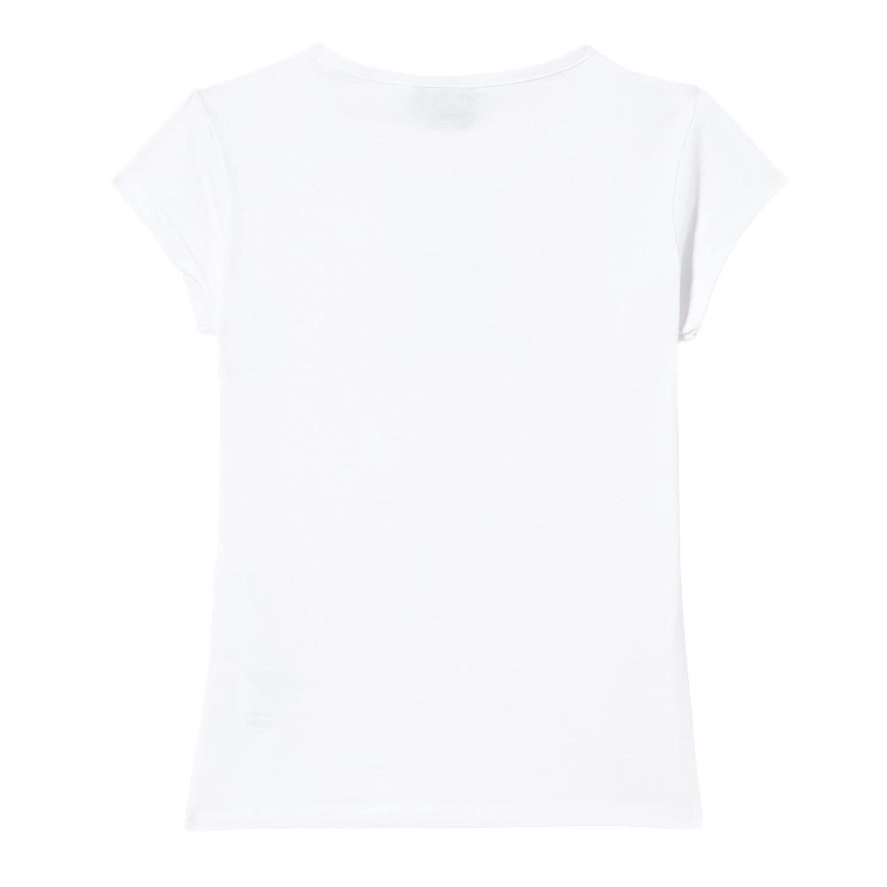 Kaporal T-shirt Blanc Fille Kaporal Facee
