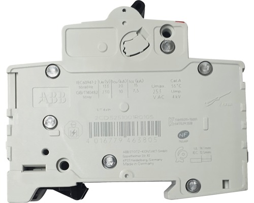 ABB S201-B10 10A stroomonderbreker B 1-polig