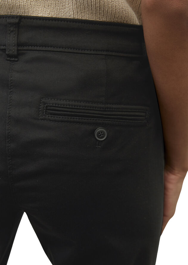 Marc O’Polo Pants, Fit Laxa Casual, sporty tops Black