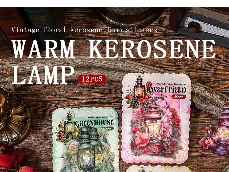 Karnemelk - Set van 10: Bloemen Journaling PET-stickers