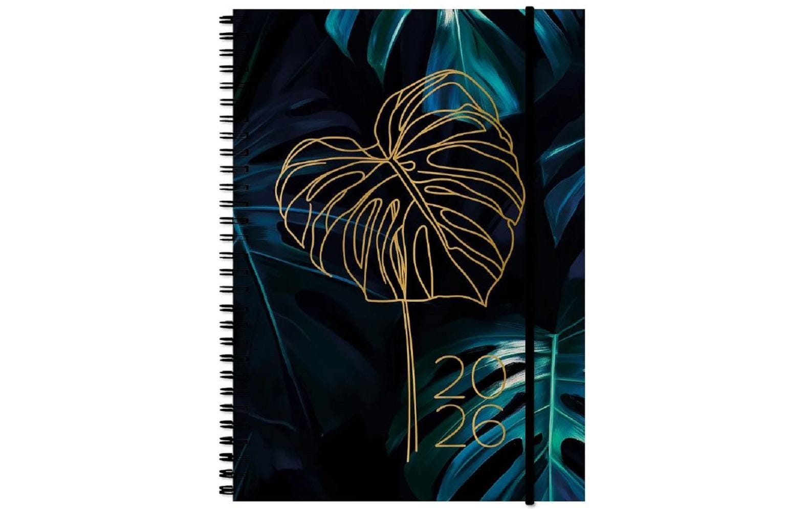 Wochenagenda Harmony Monstera 14.8 x 21 cm, 2026Wochenplaner 1 Woche / 2 Seiten