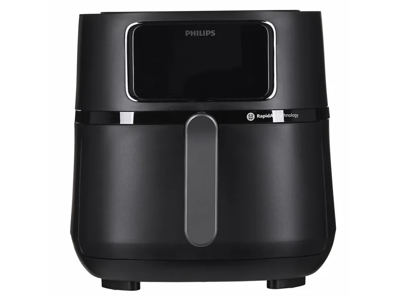Philips Series 5000 Connected HD9285 XXL - Varmluftsrister - 7.2 liter - 2 kW - mørk sølv/sort