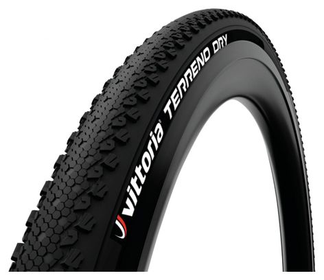 Pneu gravel 700 x 37 Vittoria terreno dry graphene 2.0 noir tubeless ready ts (37-622)