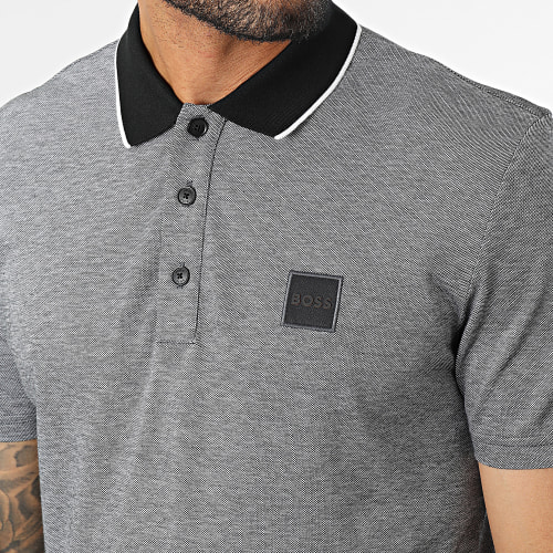Polo Manches Courtes PeOxford 50497139 Gris Chiné