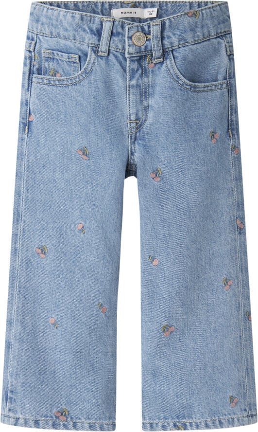 Name It NMFROSE WIDE JEANS 3614-ZA B Blå