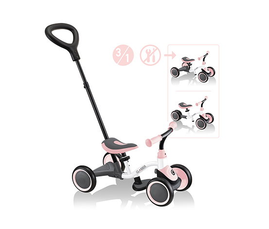 GLOBBER Kinderrad » Learning Bike 3 in 1«, weiß-mint
