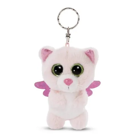 NICI GLUBSCHIS Schlüsselanhänger SCHUTZENGEL KATZE Glowy Malli