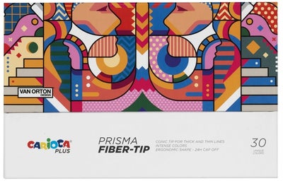 Carioca Prisma Fiberpenner 30-Pakk