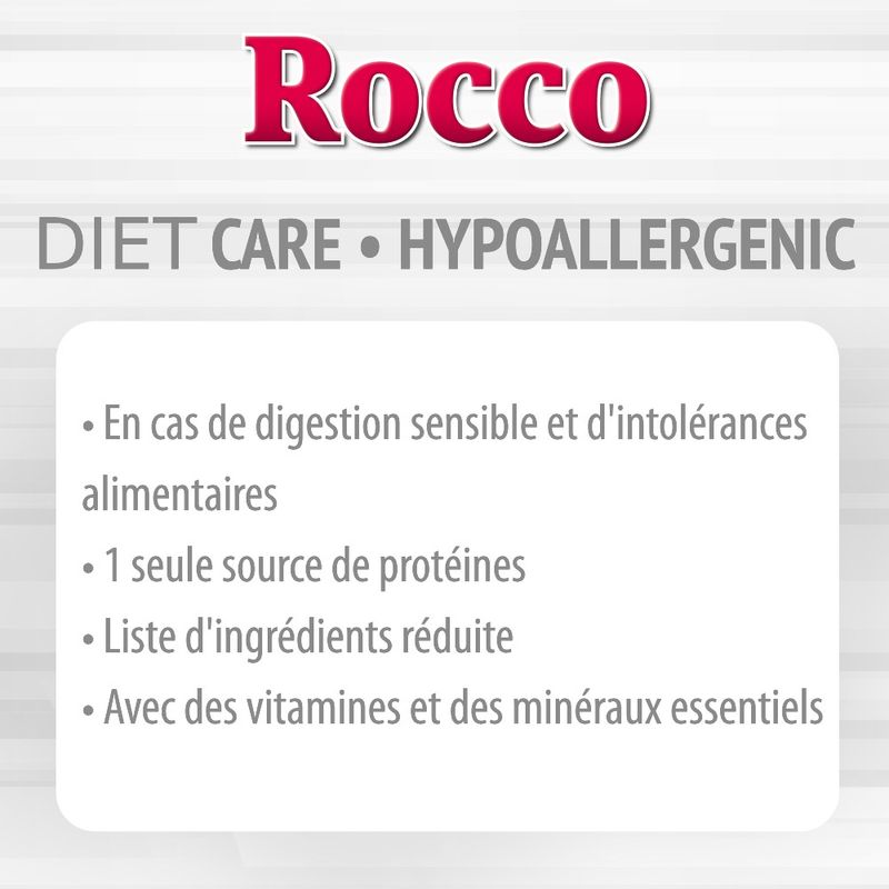 Rocco Diet Care Hypoallergenic, agneau
