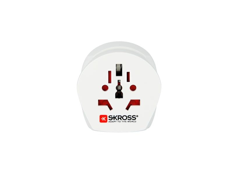 SKROSS Reiseadapter Combo World – UK 2 in 1 Lösung