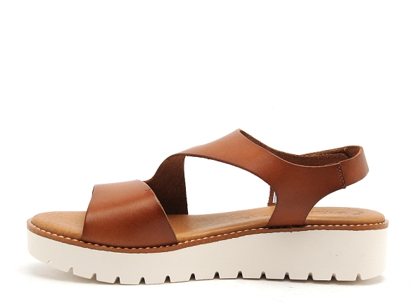 Eva frutos nu pieds plats femme 3225 marron