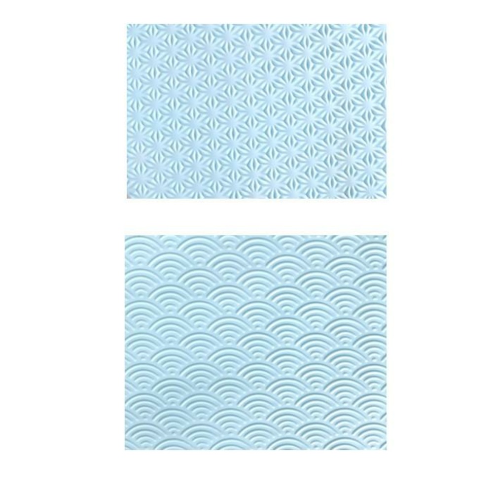 Plaque de texture pour pâte polymère - japon