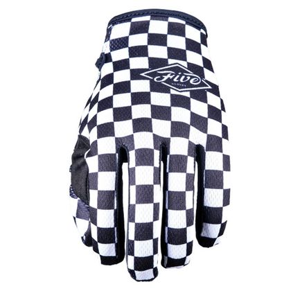 Gants cross Five MXF4 - FLAT TRACK BLACK/WHITE 2023 - Noir / Blanc