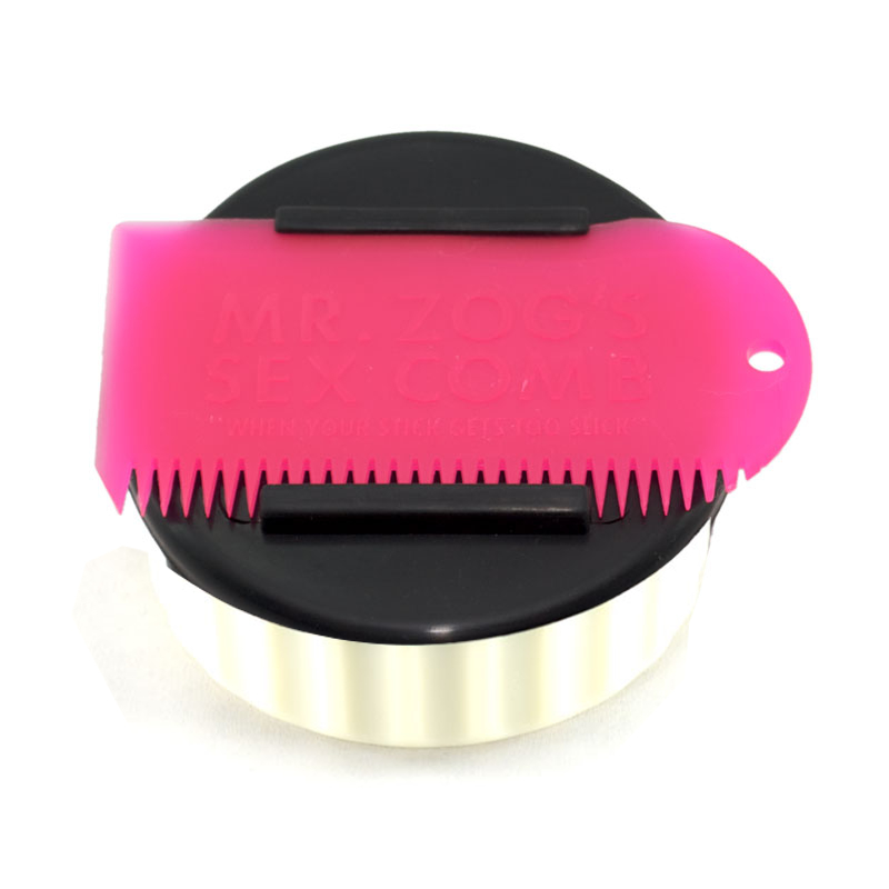 Sex Wax Wax Container & Comb / Boite à wax   Peigne Black