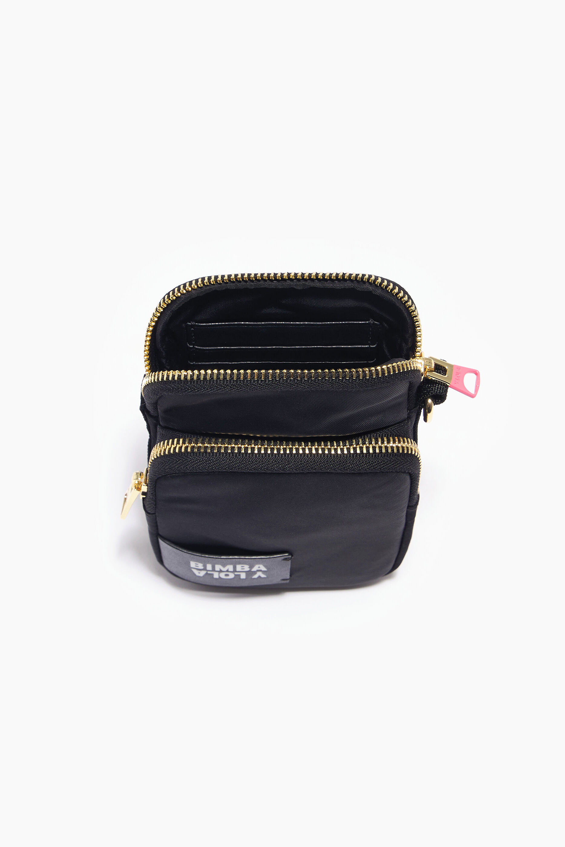 Bolsa pequena de náilon preta
