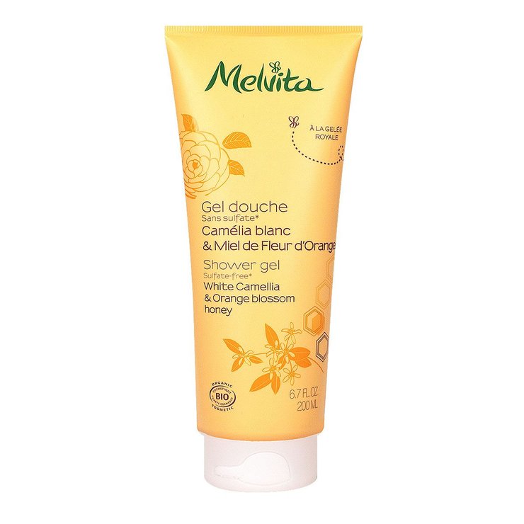 Gel douche camélia & miel de fleur d'oranger 200ml
