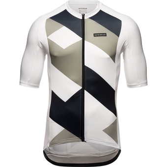 Gore Wear Spirit Signal Jersey Kurzarmtrikot White / Lab Gray Herren
