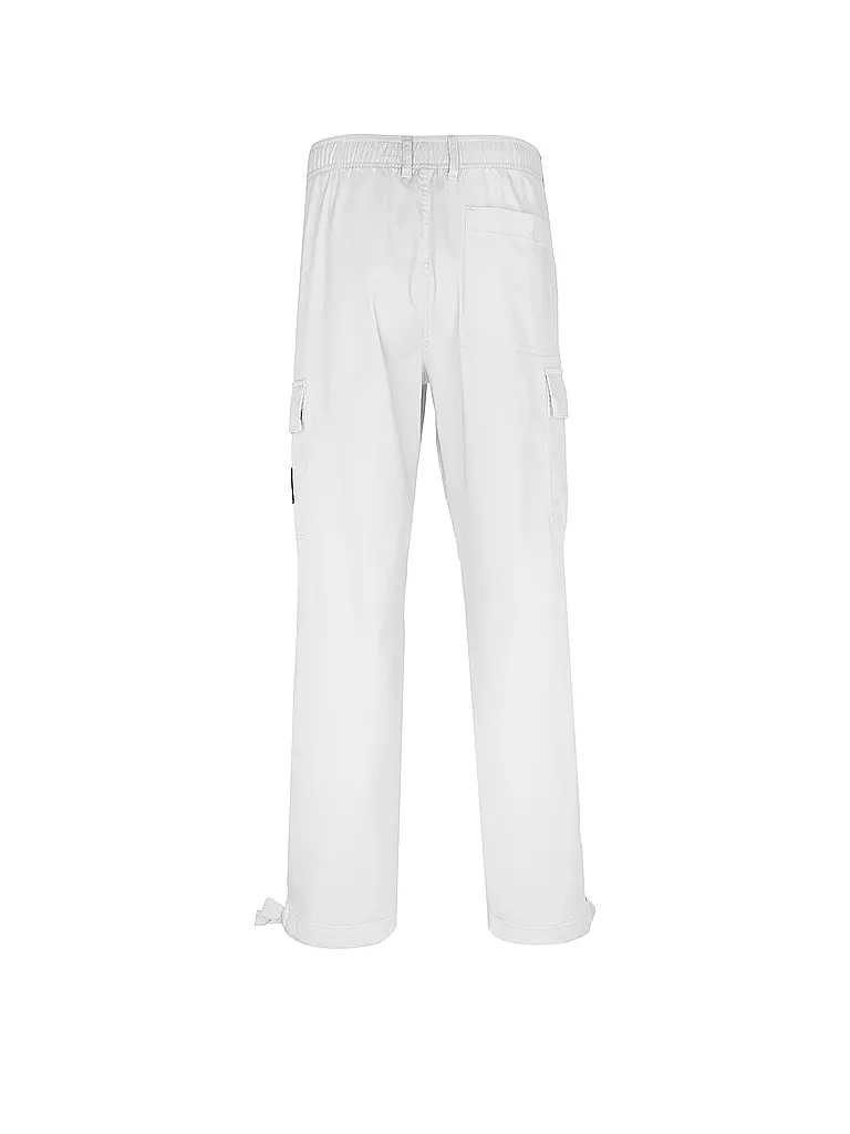 CALVIN KLEIN JEANS Cargohose  weiss
