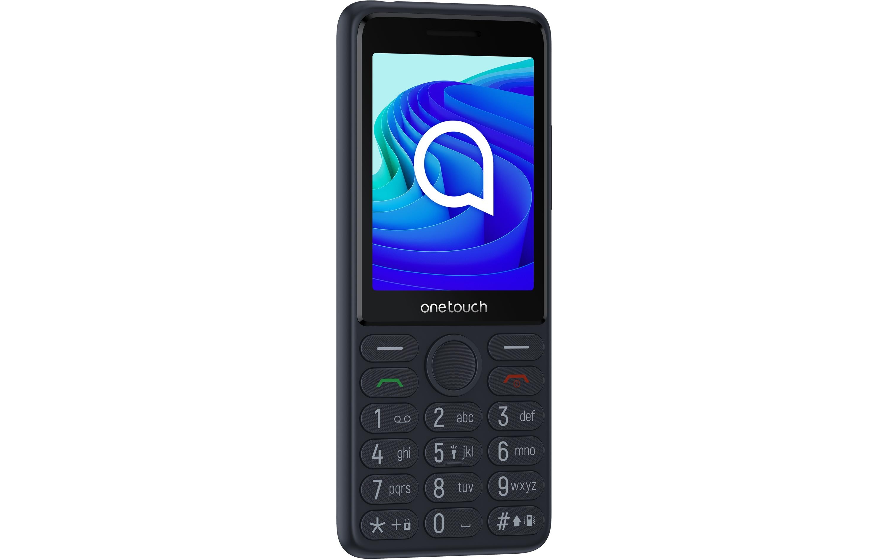 4042S 4G mit CradleKompaktes und robustes Mobiltelefon mit 2 Mpx-Kamera