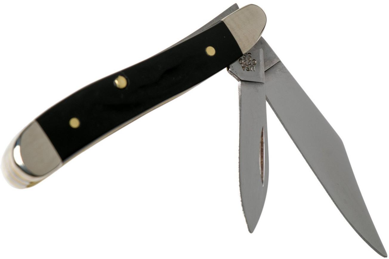 Case Peanut Rough Black Synthetic, 18225, 6220 SS zakmes