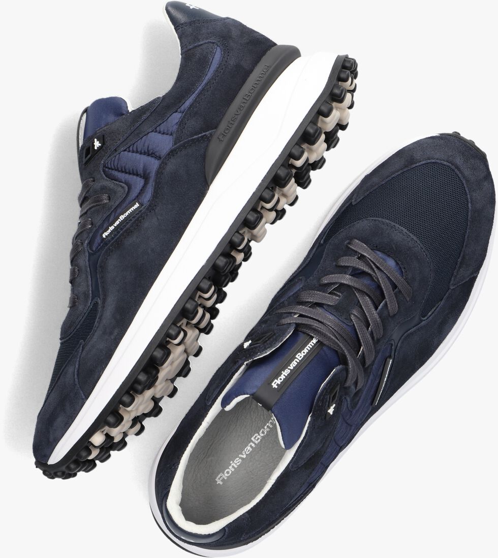 FLORIS VAN BOMMEL blauwe floris van bommel lage sneakers sfm-10152