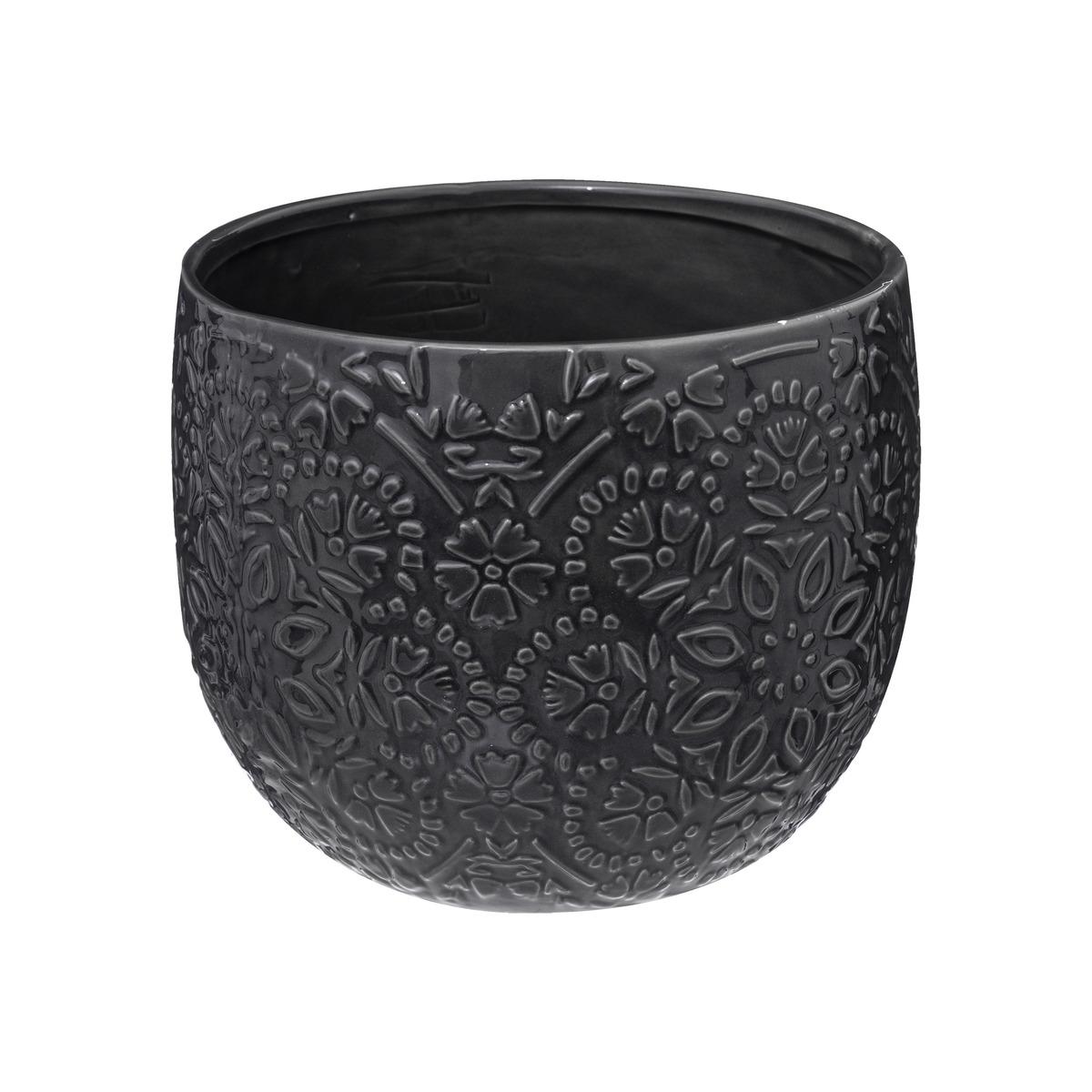 POT CERAMIQUE NIGHT D.16X13CM