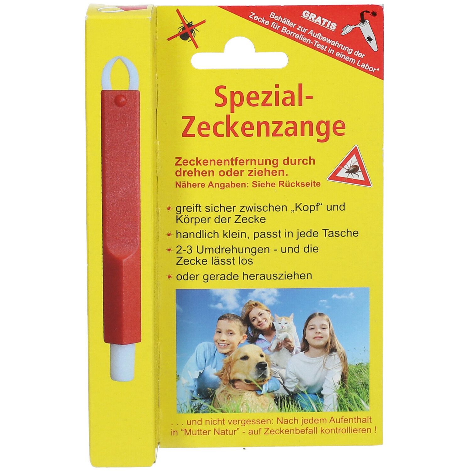 Spezial-Zeckenzange