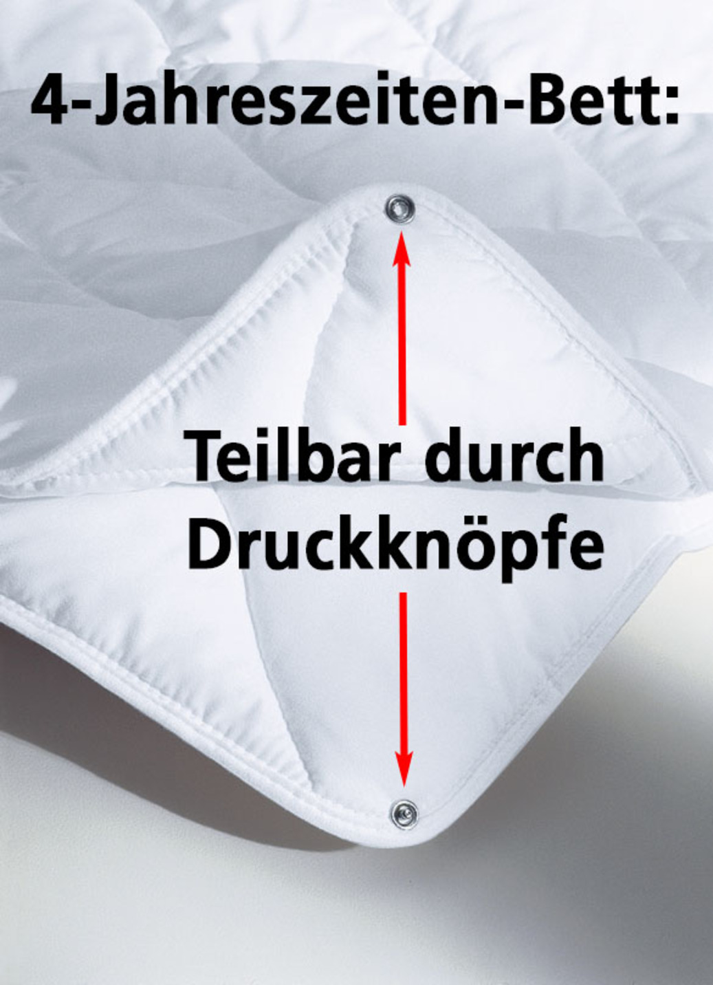 Bettwarenprogramm mit Aloe Vera-Veredelung
