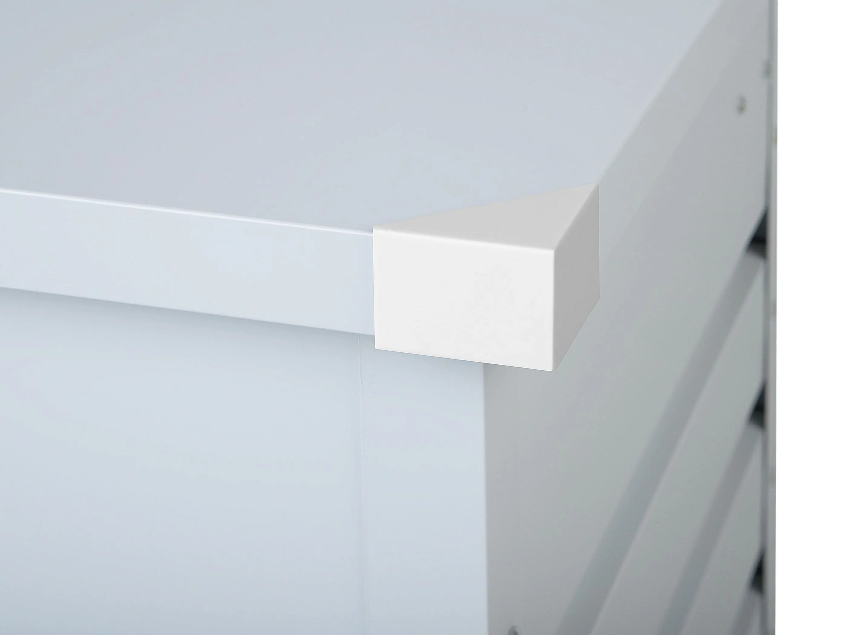 Kussenbox CEBROSA 165 cm 70 cm Lichtgrijs