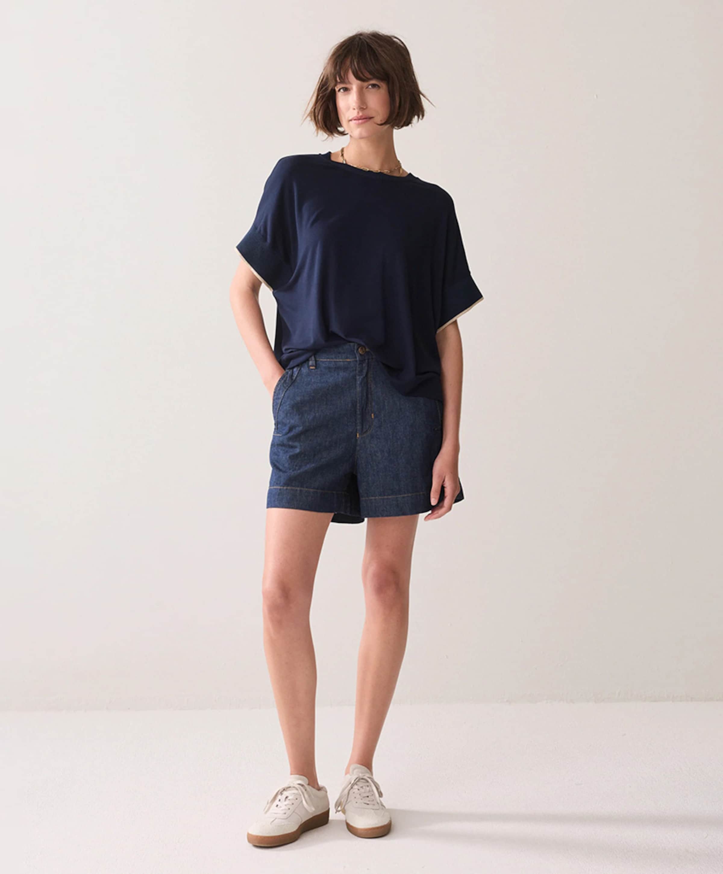 Summum Woman Dames T-shirt blauw