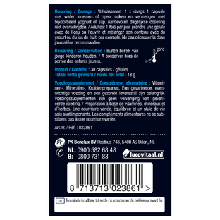 Lucovitaal Bloeddruk Capsules 30CP