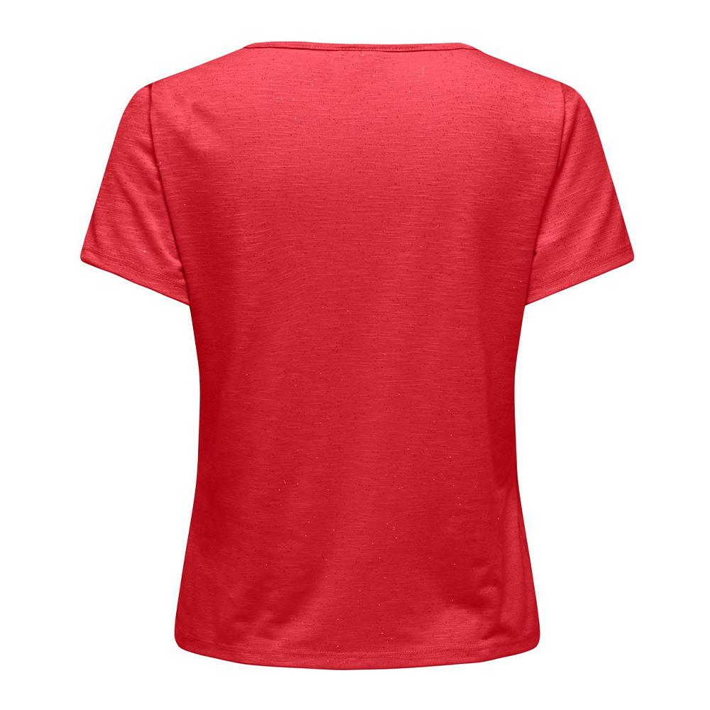 JDY T-Shirt Rouge Femme JDY Dora