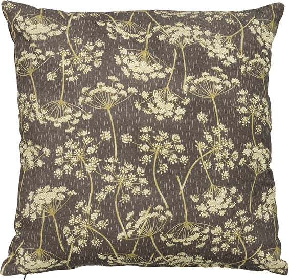 Intratuin sierkussen Flower grijs/wit 45 x 45 x 1 cm