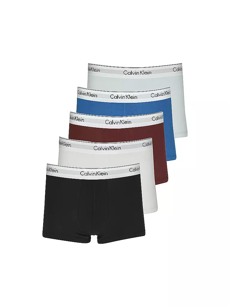 CALVIN KLEIN Pants 5er Pkg multi schwarz