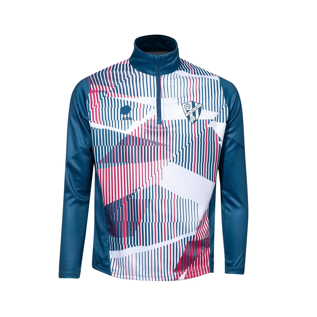 Sweatshirt Soka Sociedade Desportiva Huesca Pre-Match 2025-2026 Criança