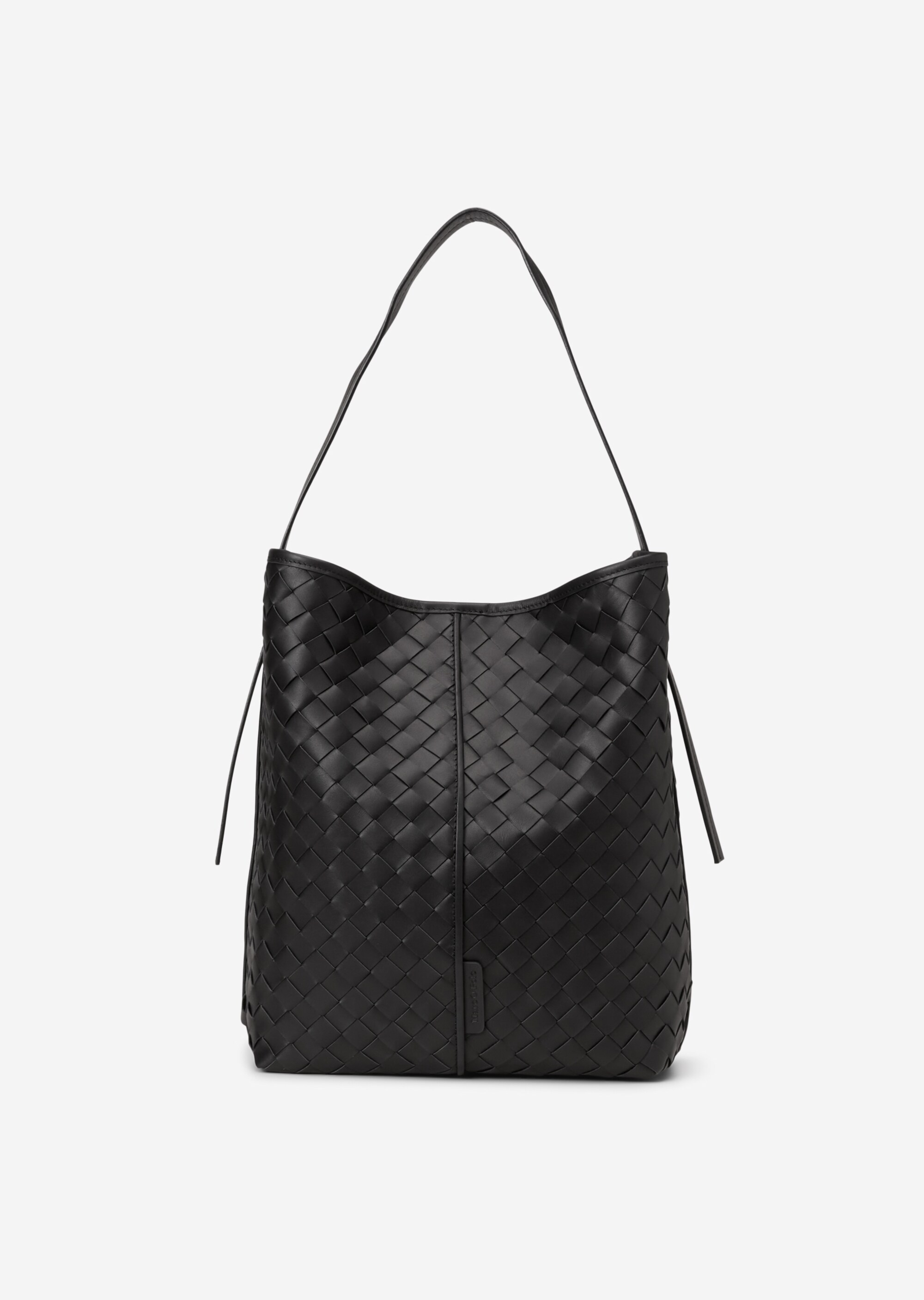 Hobo Bag medium aus geflochtenem Rindleder
