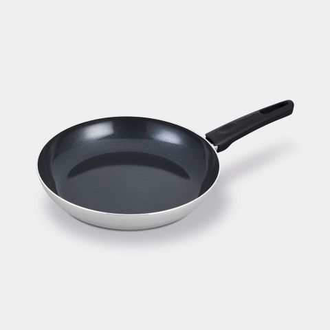 Indu  Koekenpan, 28 cm, anti-aanbaklaag - Light Grey