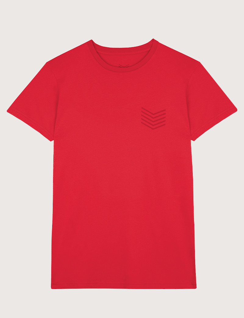 HBT COTTON | LUIZ T-SHIRT ROUGE