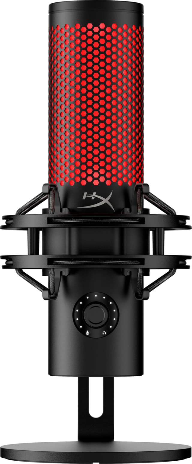 HyperX Quadcast 2 gaming-mikrofon (sort)