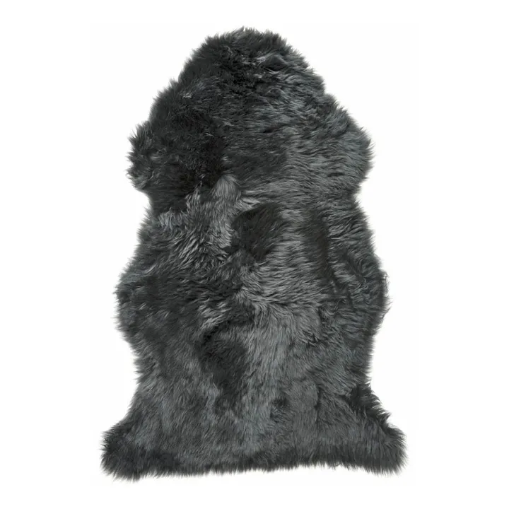 Maison de Vacances Peau de mouton anglais 65x95 cm | Gris anthracite