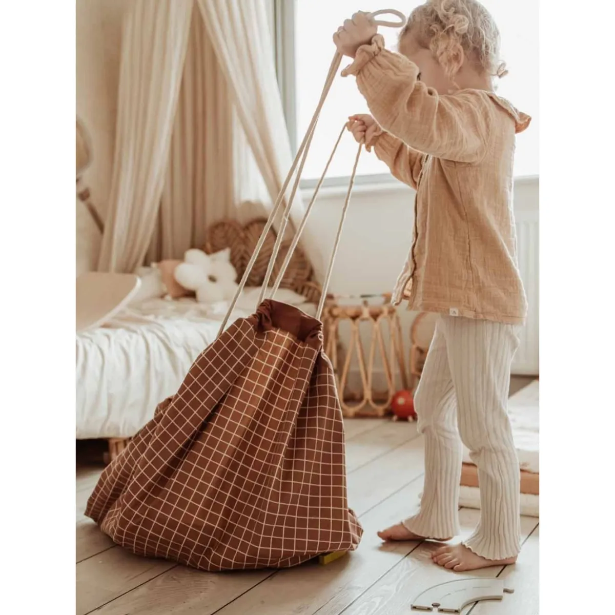 Play N Go Tapis Play N go Rangement - Marron