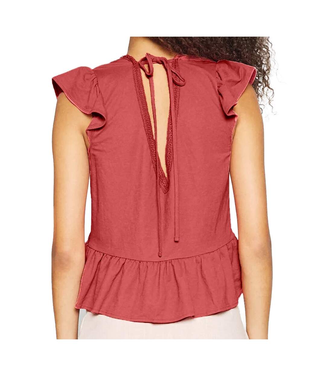 Top Rose foncé Femme Morgan Dera