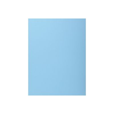 Exacompta Super 210 - 50 Chemises 1 rabat - 210 gr - bleu