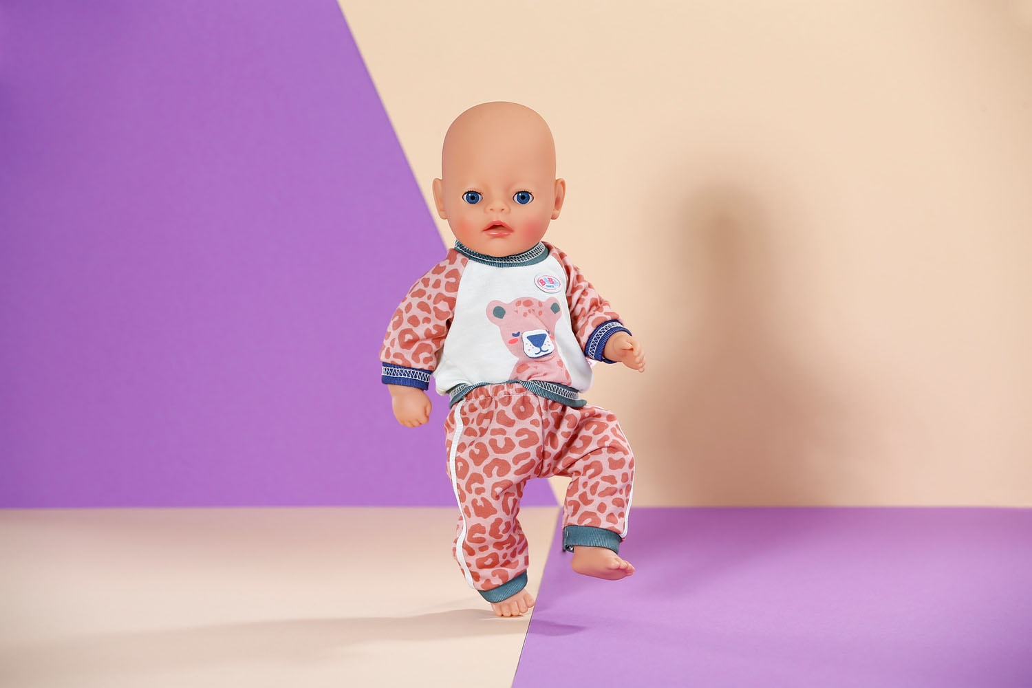 Baby Born Puppenkleidung »Jogging Anzug Dschungel, 36 cm« mit Kleiderbügel