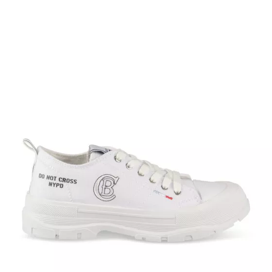 Baskets BLANC COTTON BELT